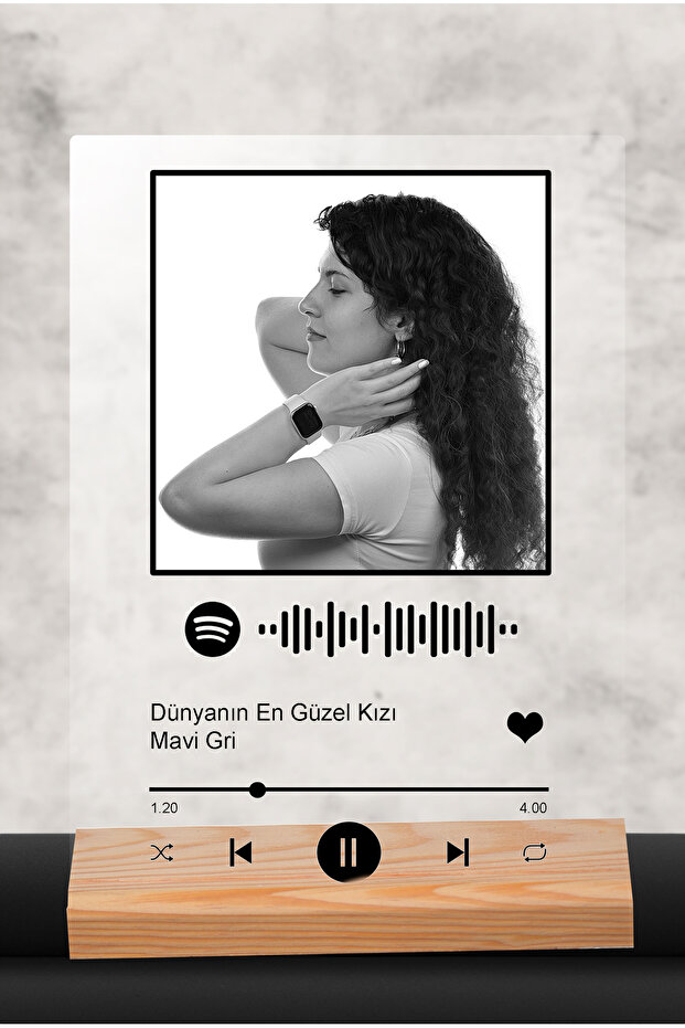 Spotify plaket ve Anahtarlık - 2