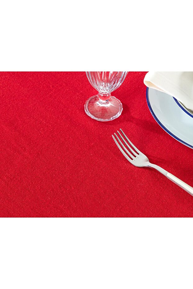 Τραπεζομάντιλο Brigitte - Κόκκινο - 150x200 cm - 2