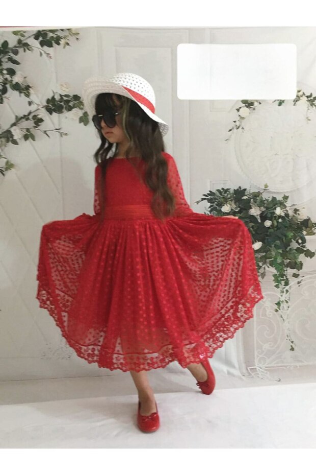 Girl's Dress Red