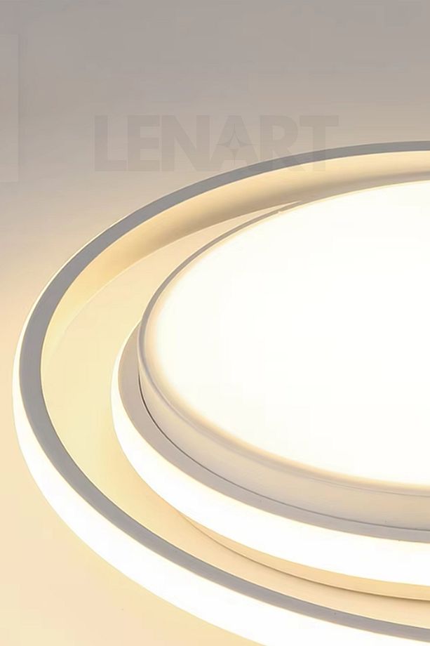 Galaksi Model Yuvarlak Led Avize,yüksek Aydınlatmalı,kumandalı Avize,3 Renk Aydınlatma Tavan Avizesi - 7
