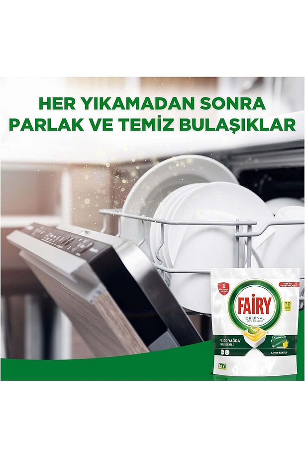Limon  2x70 (140 Tablet) Bulaşık Makinesi Deterjanı Tableti / Kapsülü - 4