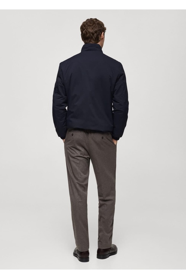 Double Sided Water Repellent Quilted Jacket - 4