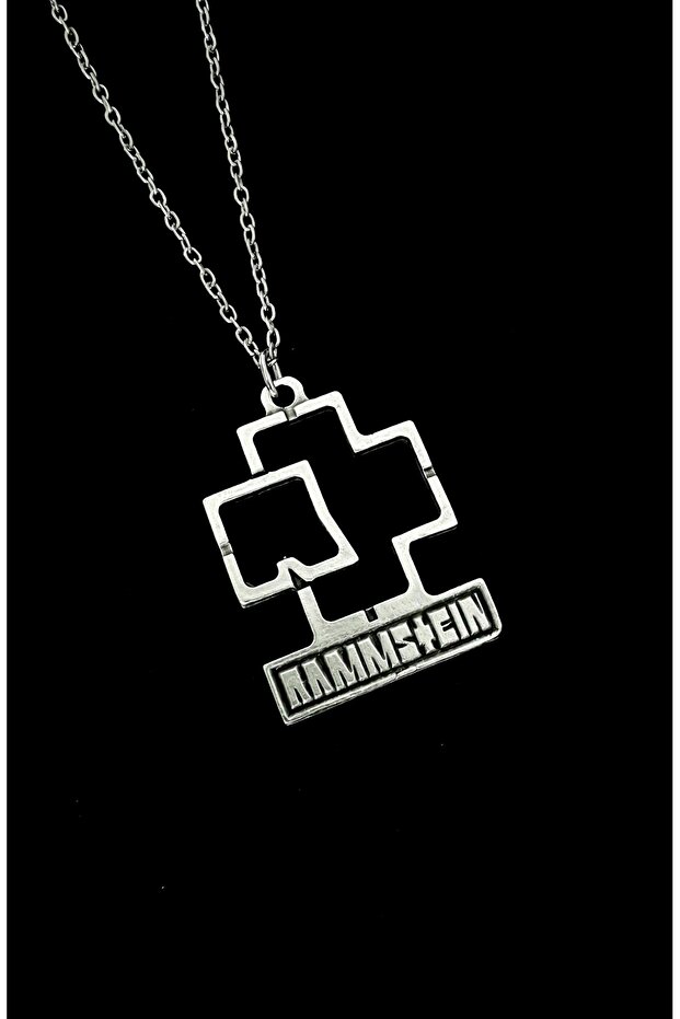 Gotik Gothic Punk Rammstein Kolye - 1