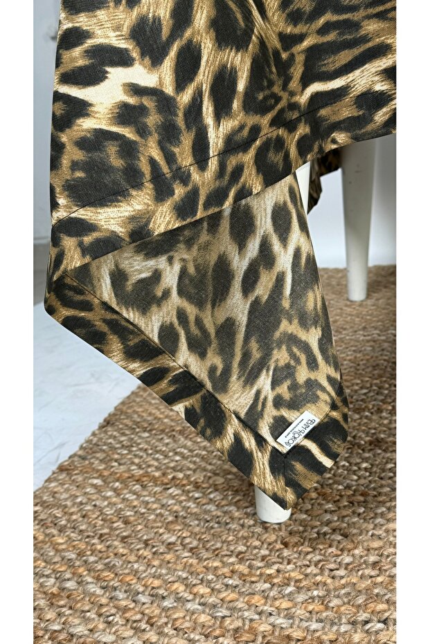 Leopar Model Masa Örtüsü - 4