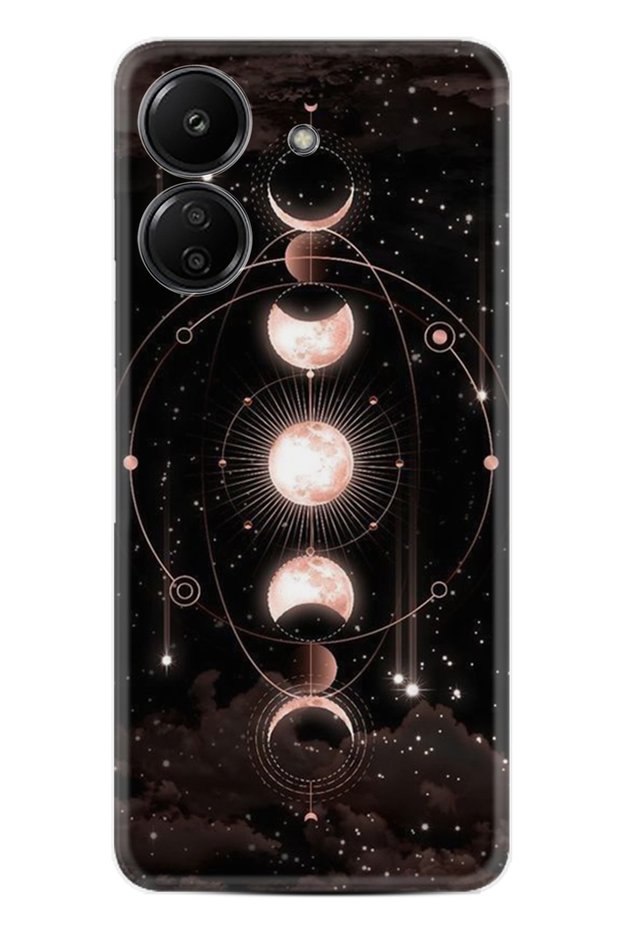 Case for Xiaomi Redmi 13C Hd Printed Pattern Happy Series Xt-Redmi Stk-95.Jpg