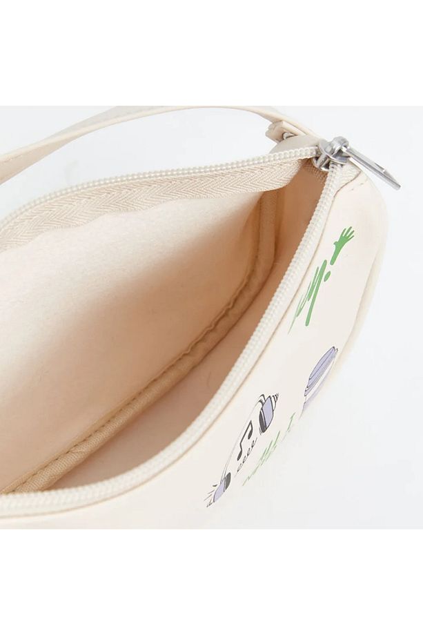 LCW ACCESSORIES Ekru Baskılı Kız Çocuk Kol Çantası - 2