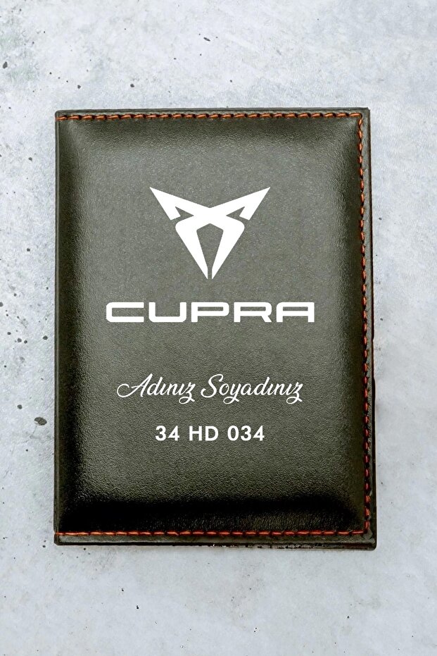 Cupra Black License Case - License Container