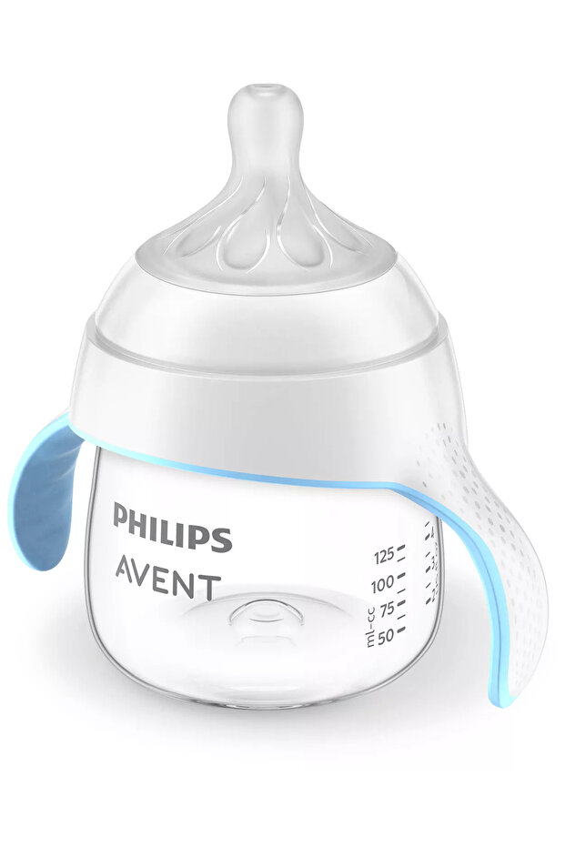 Avent Natural Response Educational Cup 6 Months, Responsive Bottle Nipple Scf263/61