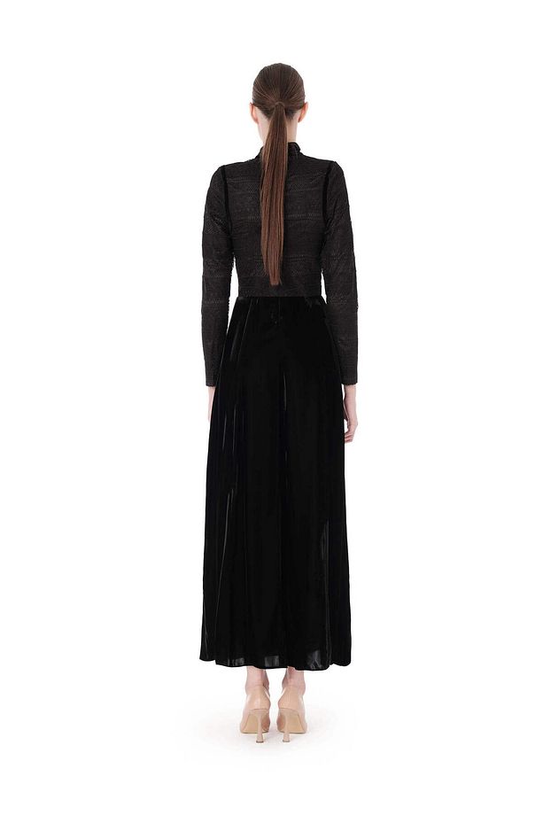 SİNARA ELBİSE Siyah - 4