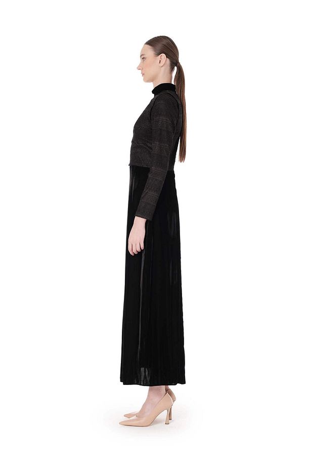 SİNARA ELBİSE Siyah - 3