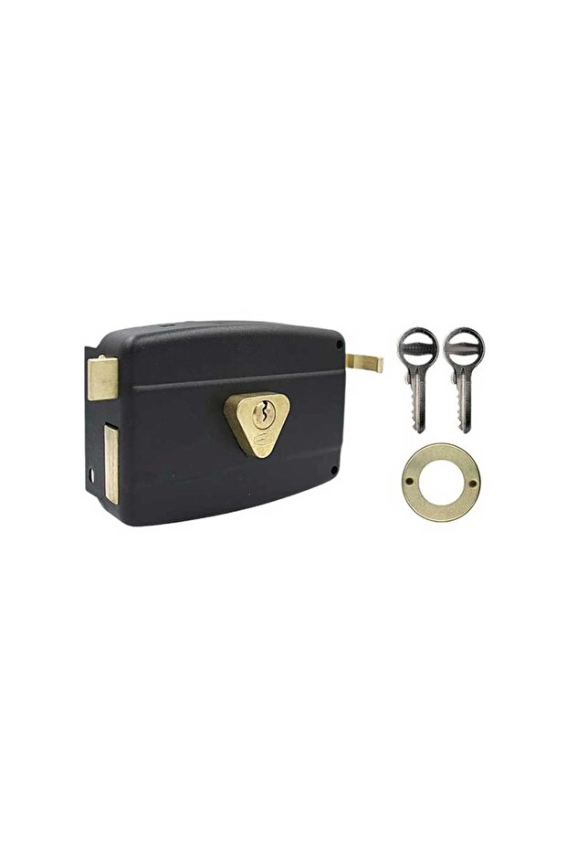 Tipped Lock Oval Non-Counterpart Black YM-600 Yuma