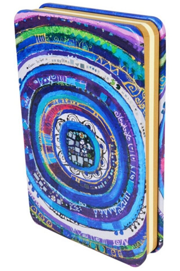 دفتر ملاحظات بغطاء معدني من Canan Barber Evil Eye - 3