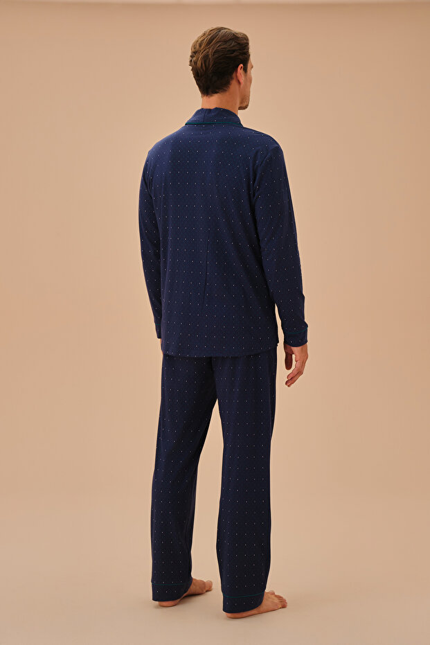 Boris Erkek Maskülen Pijama Seti - 4