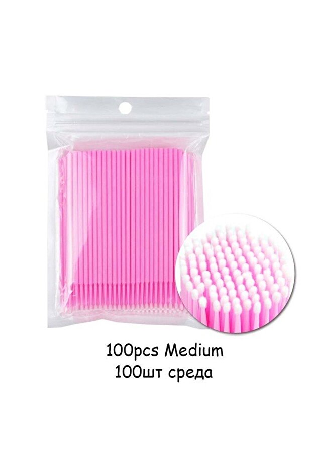 ELLEA MİCROBRUSH 100'LÜ PEMBE - 1