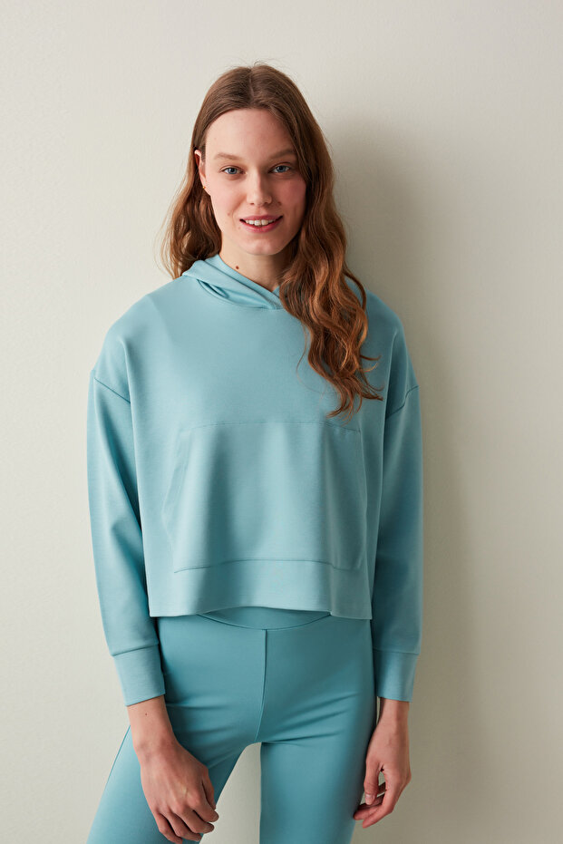 Cupro Sweatshirt - 1