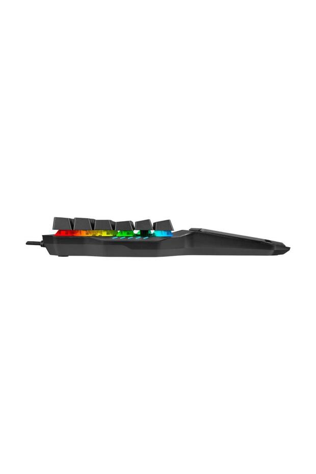 Kb-r77 Rainbow Backlight Red Switch Mekanik Usb 36 Tuşlu Mini Gaming Oyuncu Klavyesi - 5