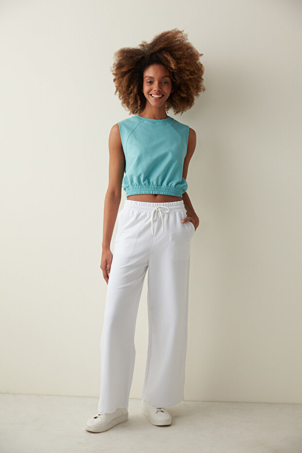 Sleeveless Sweatshirt - 4