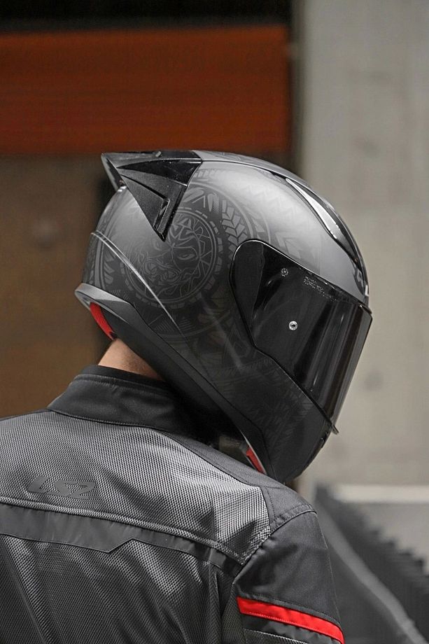 Rapıd 2 Race Takaroa Mat Siyah Kask Spoiler - 2