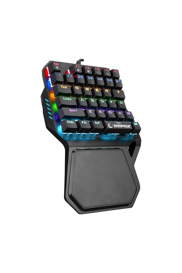 Kb-r77 Rainbow Backlight Red Switch Mekanik Usb 36 Tuşlu Mini Gaming Oyuncu Klavyesi - 2
