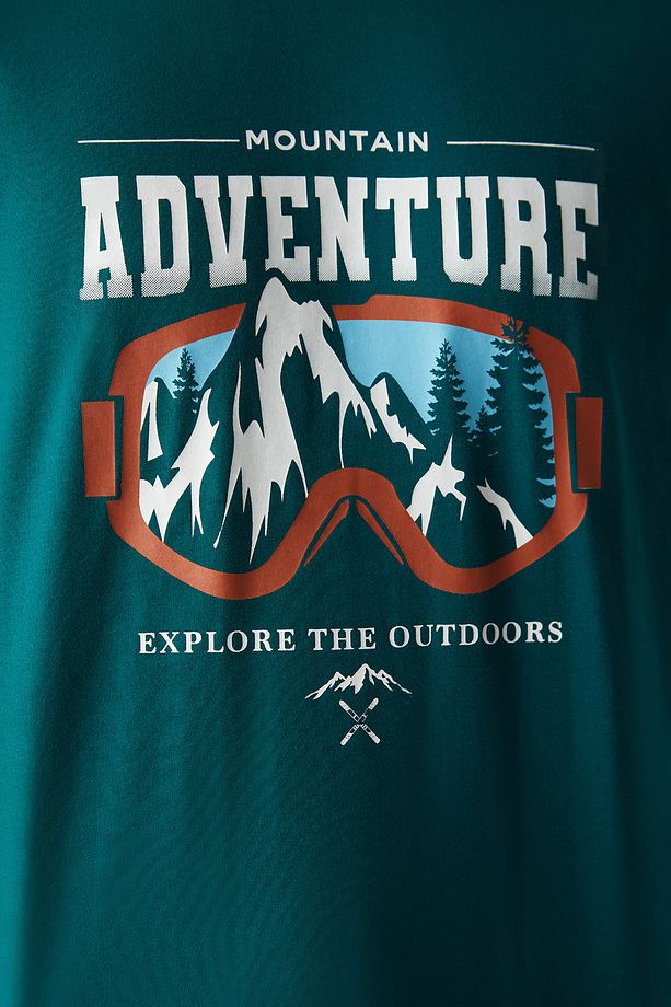 Mountain Jogger Koyu Yeşil Pijama Takımı - 5