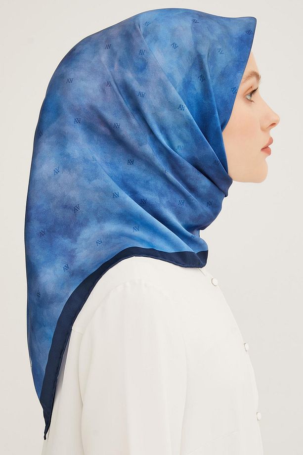 İpek Eşarp 2023 Yaz 8933-34 Twill - 3