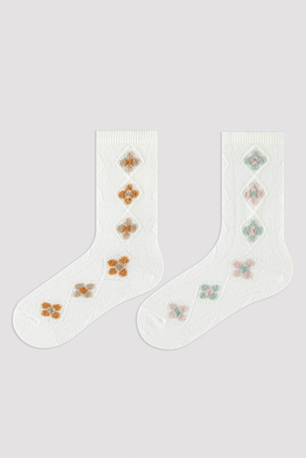 Marşmelov Girls Spring 2-Pece Socket Socket - 1