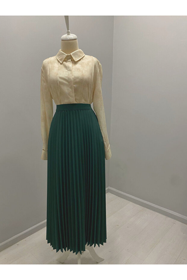 Kadın Piliseli Etek 8940 - 1