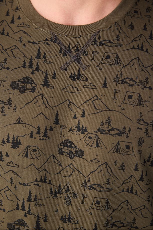 Mountain Çok Renkli Jogger Pijama Takımı - 4