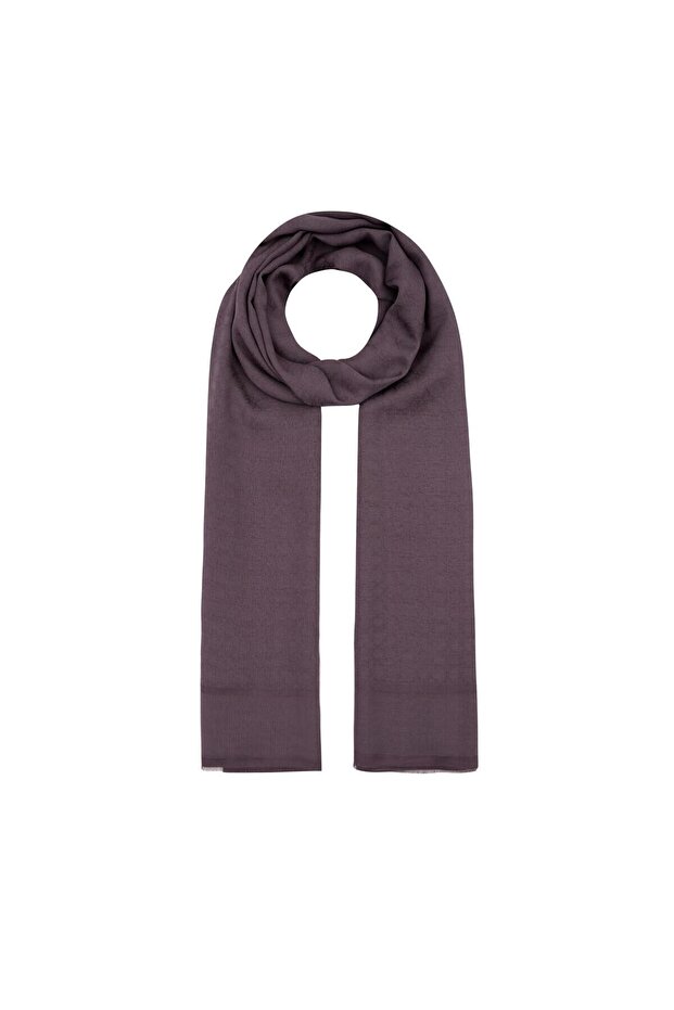 Monogram Shawl - Mini Seljuk - Fig Purple