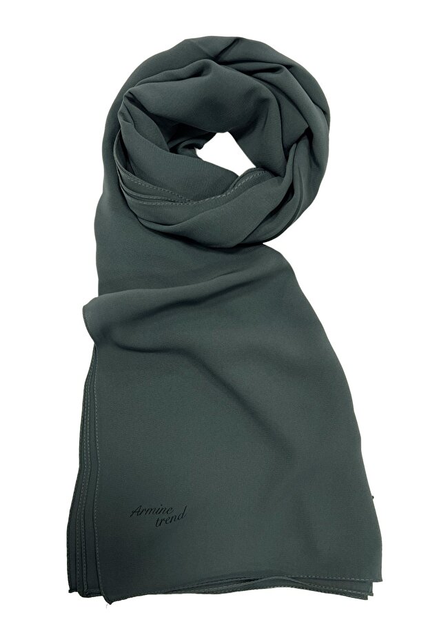 Medina Silk Shawl - Anthracite 21