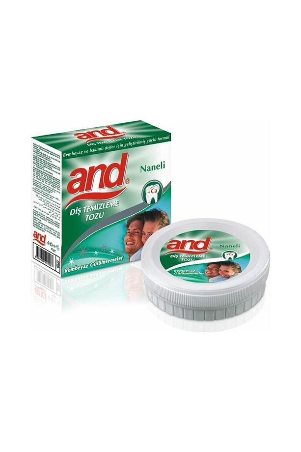 Diş Temizleme Tozu 40 Gr // Naneli - 1