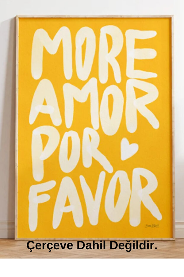 Dekoratif Modern Poster - 1