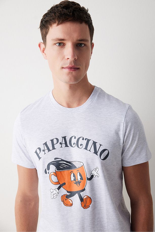 Papaccino Çok Renkli Şortlu Pijama Takımı - 3