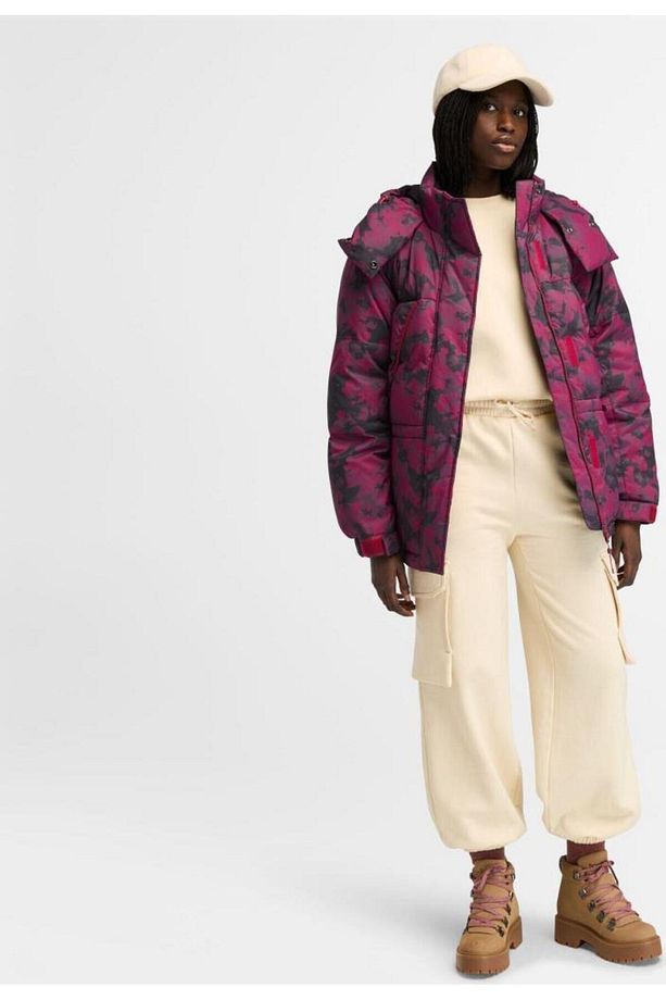 Howker Recycled Down Printed Puffer Jack - 1