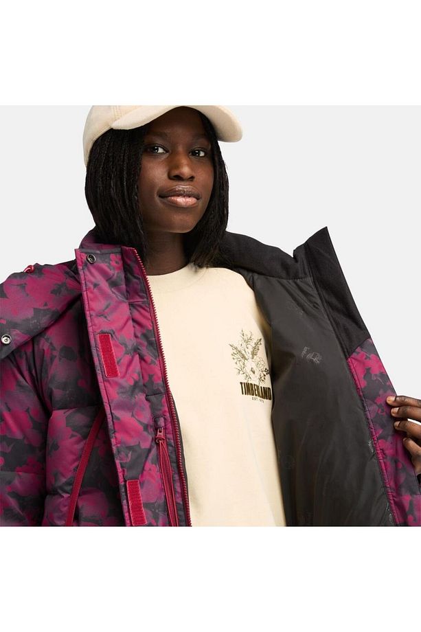 Howker Recycled Down Printed Puffer Jack - 4
