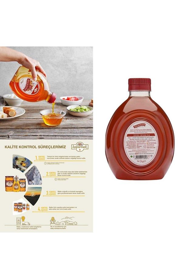 Balkovan Doğal Çiçek Balı 2 Kg - 2