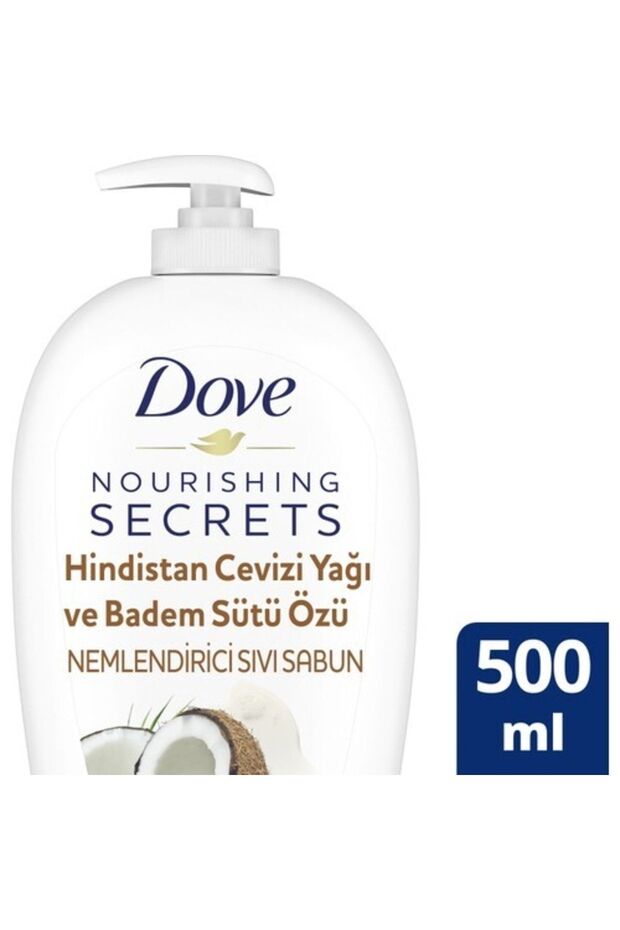 Coconut Oil and Almond Milk Extract Moisturizing Liquid Soap 450 ml