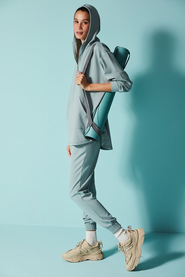 Cupro Soft Jogger Pantolon - 1