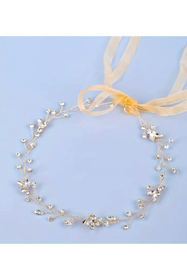 Fully Handmade Stylish And Elegant Wedding And Engagement Bridal Crown And Hair Accessory