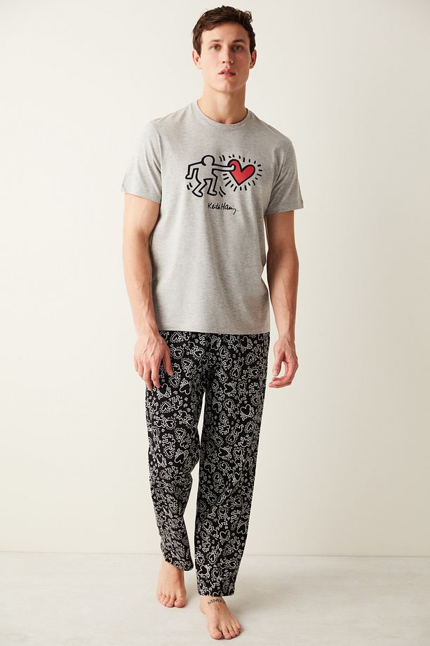 Gift Pijama Takımı -keith Haring Koleksiyonu - 2