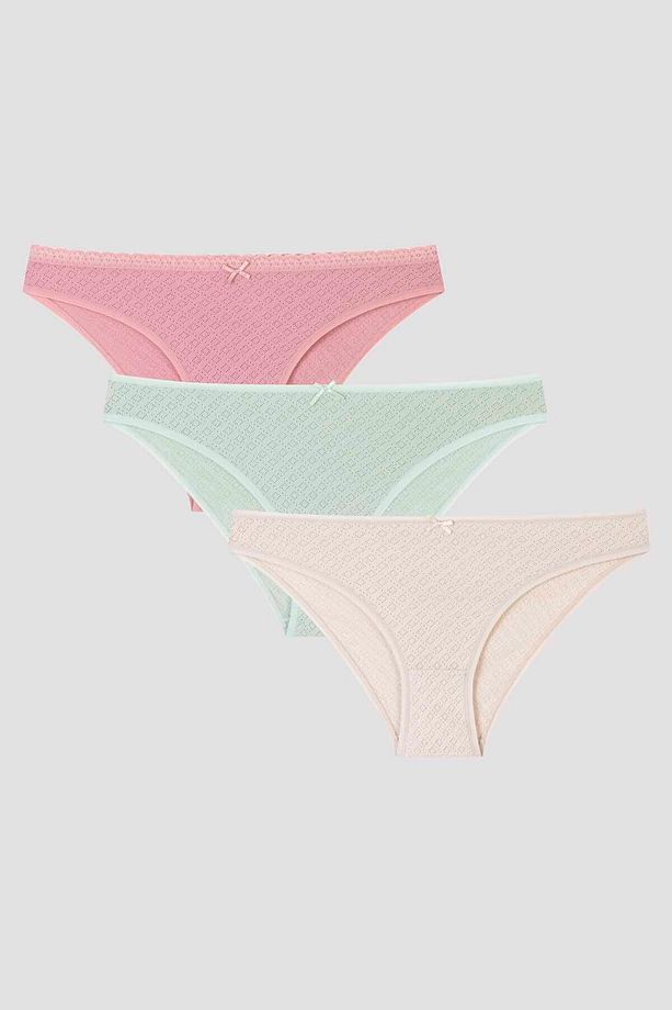 Moonbean Soft Renkli 3lü Slip Külot - 1