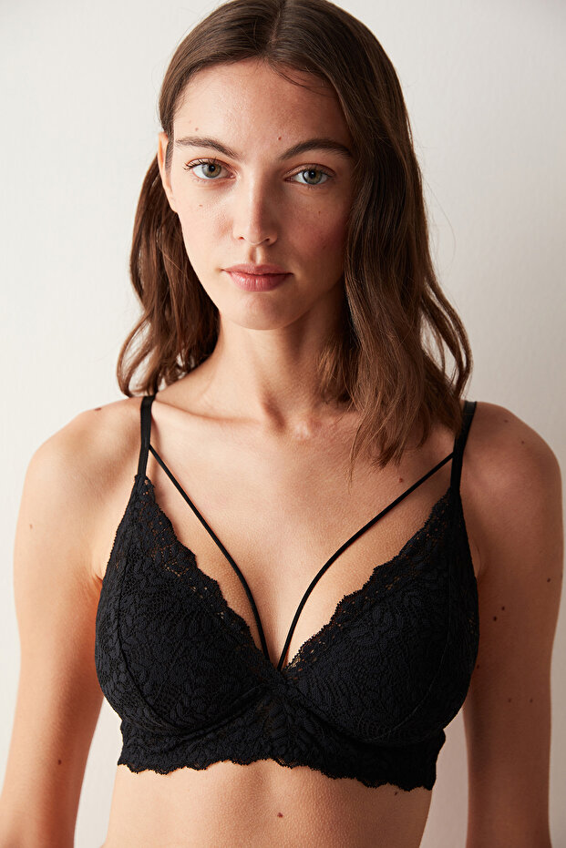 Sutien Luna Negru