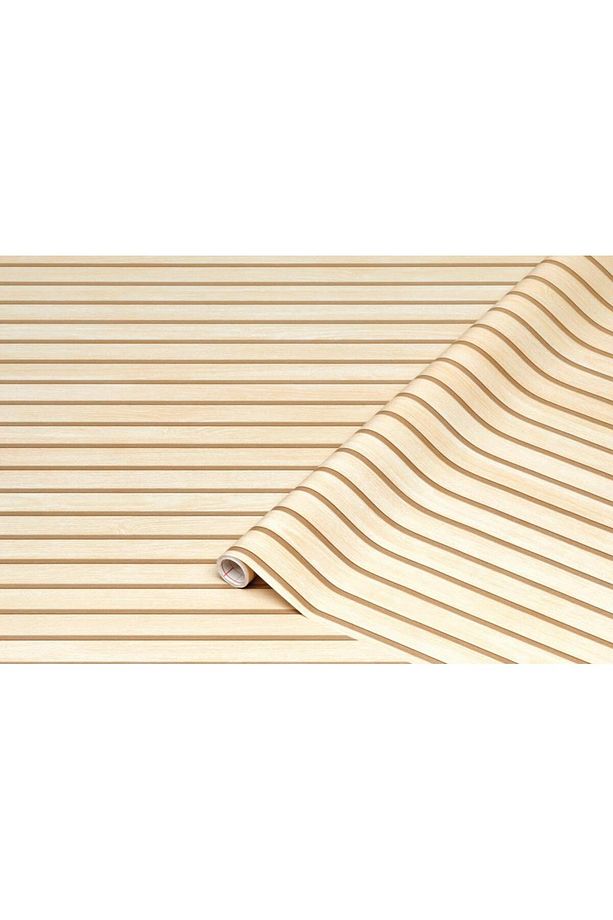 349-8353 Ahşap Panel Desenli Yapışkanlı Folyo (67,5CM X 1MT) - 1