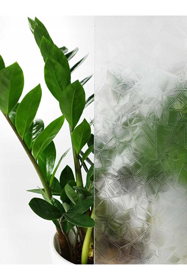 334-5011 رقائق زجاجية ثابتة بنمط الزجاج المكسور (90 سم × 1 طن متري)
