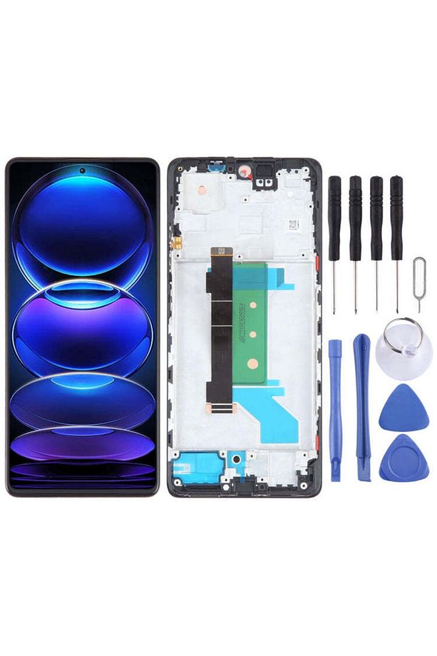 Redmi Note 12 Pro Plus LCD EKRAN TFT Çerçeveli +Tamir seti TAM UYUMLU - 1