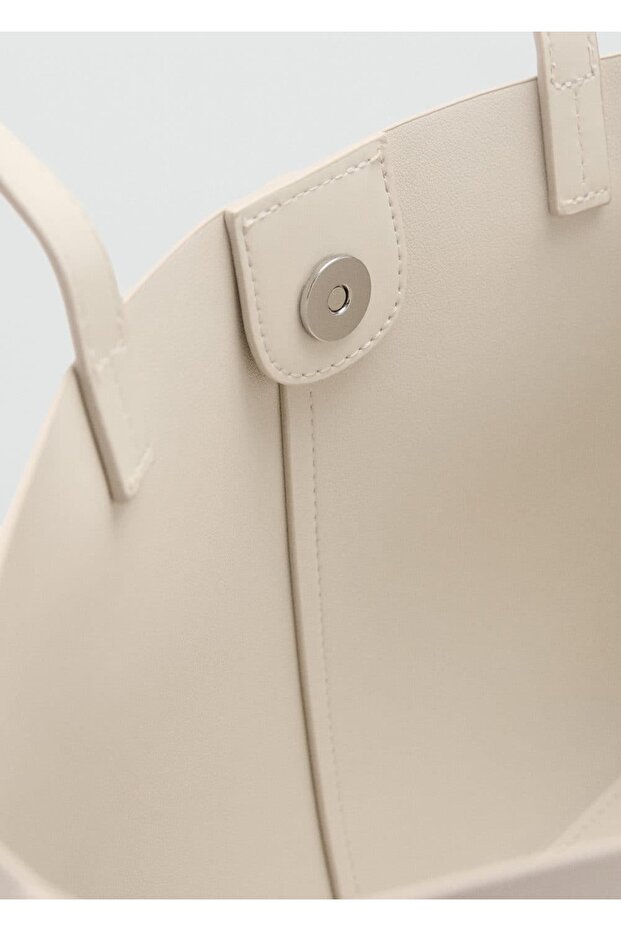 Shopper-Tasche in Lederoptik - 5