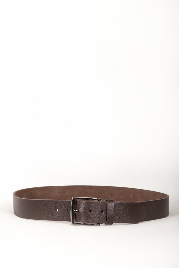 Genuine Leather 4.5cm Men's Sports Belt 514 Brown