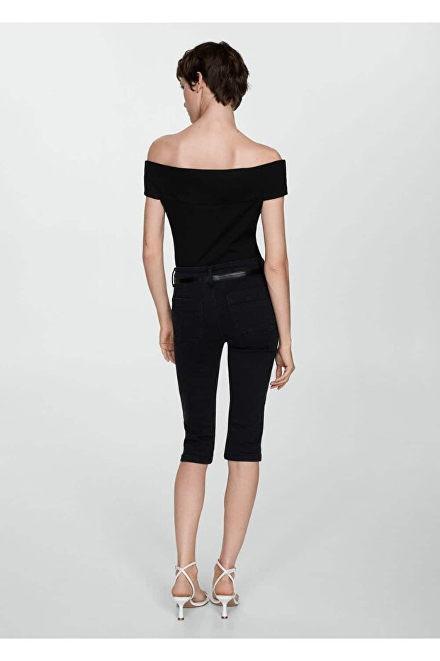 Omuzları açık bluz - 4