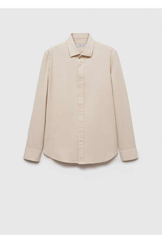 %100 pamuklu slim fit gömlek - 3