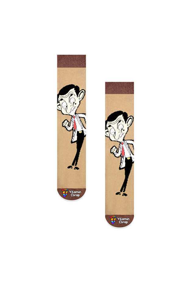 Mr Bean Renkli Çorap - 1